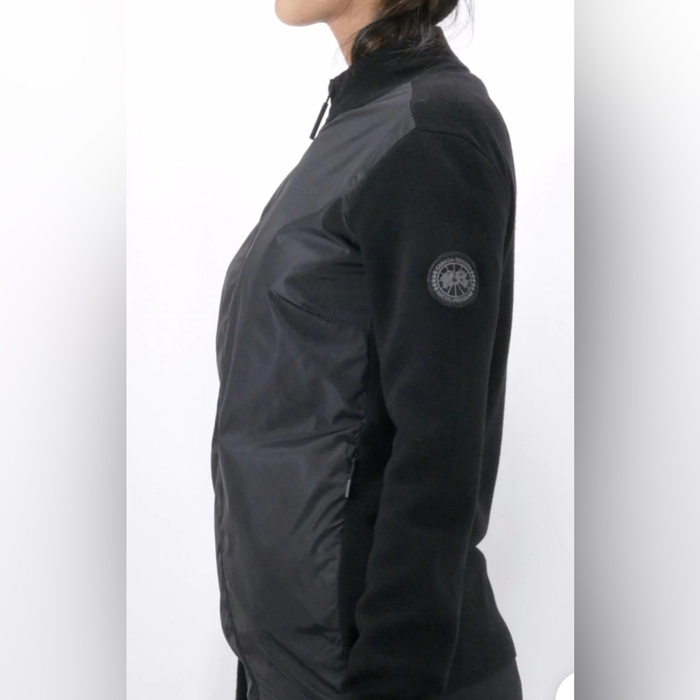 Canada Goose WindBridge Full Zip Sweater Black Label - Picture 4 of 4